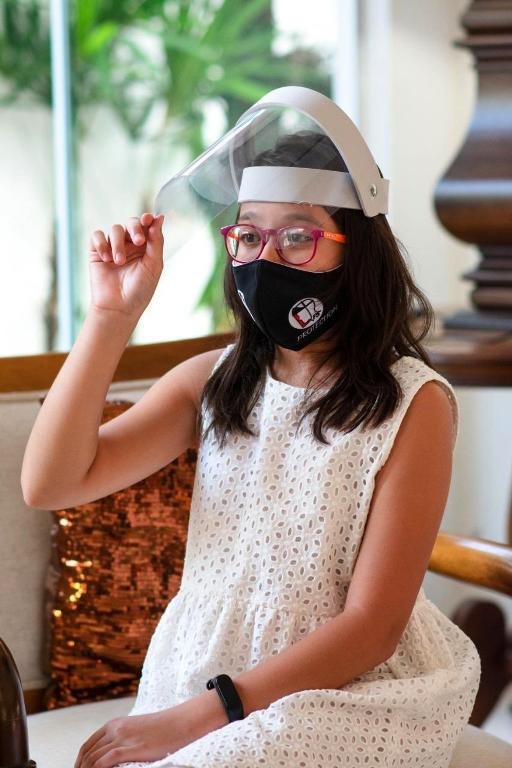 Máscaras Face Shield personalizadas para empresas, crianças e adultos