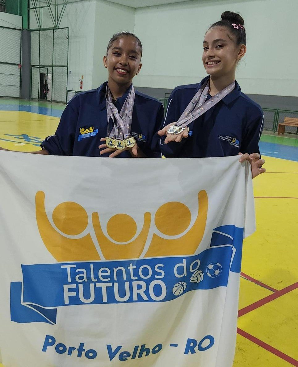 MEDALHAS: Rondônia é destaque em torneio de ginastica rítmica nesse final de semana