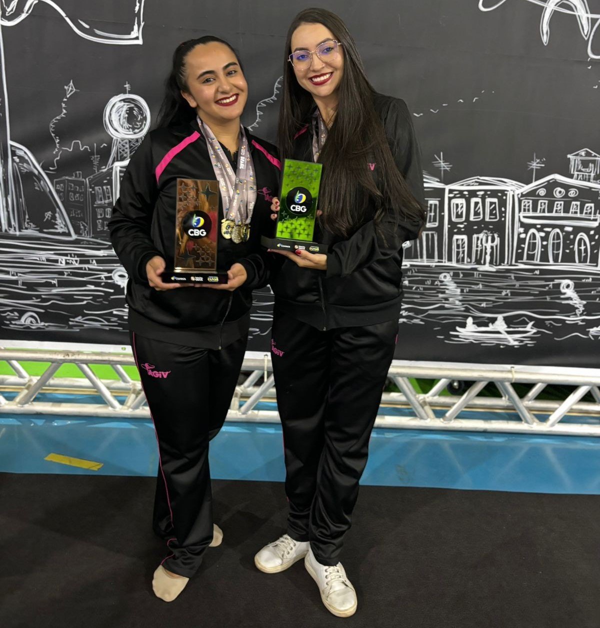 MEDALHAS: Rondônia é destaque em torneio de ginastica rítmica nesse final de semana