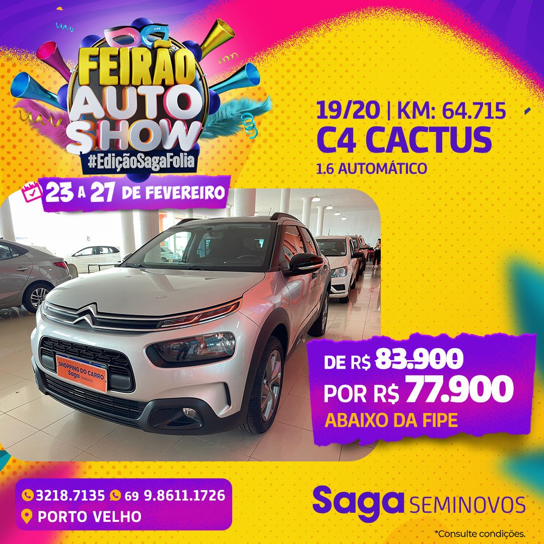 SÓ HOJE: Último dia do Feirão da Saga! e você sabe, ninguém faz feirão como a Saga faz! 