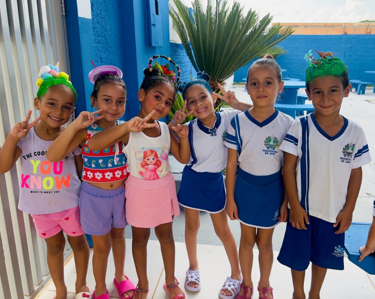 SEMANA DA CRIANÇA: Escolas de Jaru promovem atividades lúdicas durante toda a semana