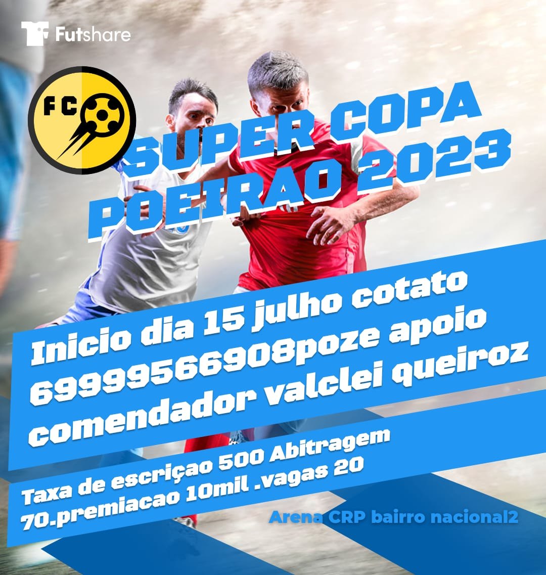 CAMPEONATO DE BAIRRO: Super Copa Poeirão 2023 acontece na capital