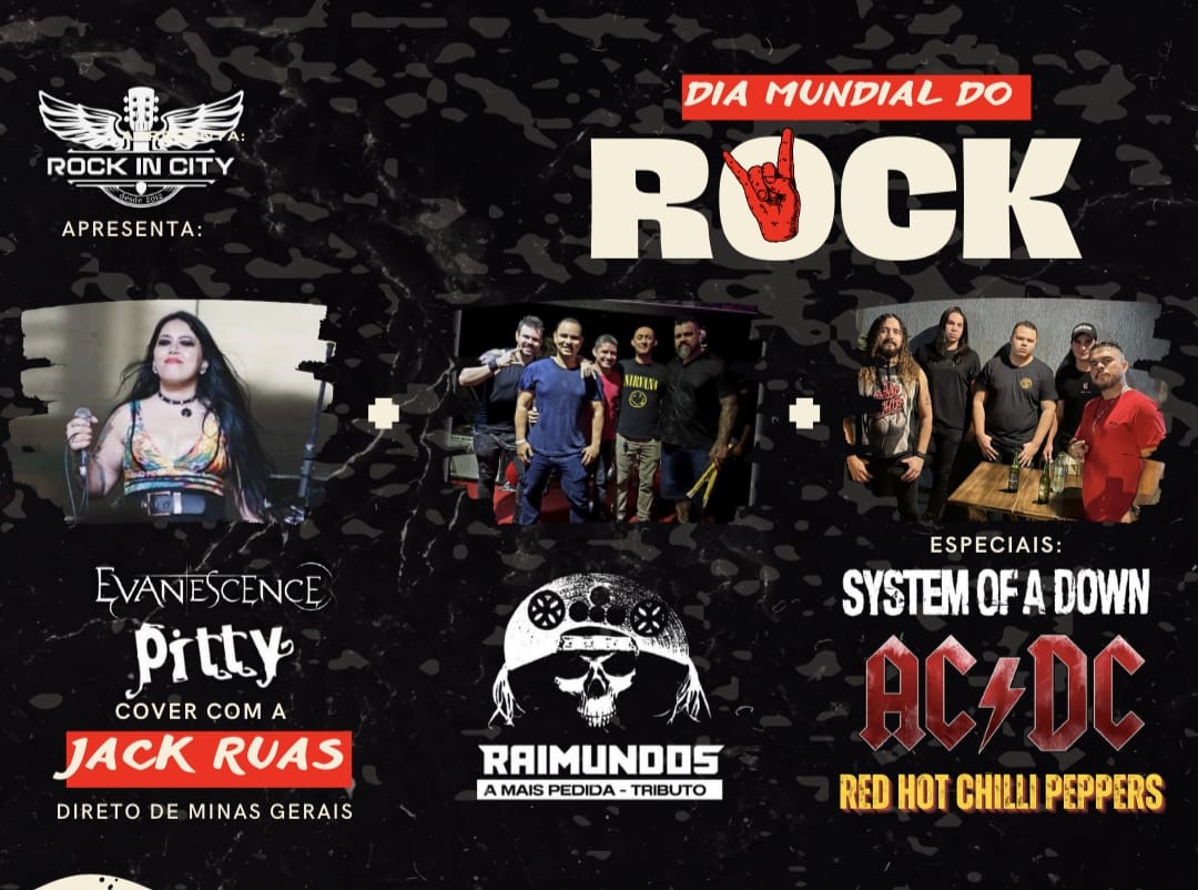 ROCK: Confira os sorteados para o Cover Pitty e Evanescence com Jack Ruas 