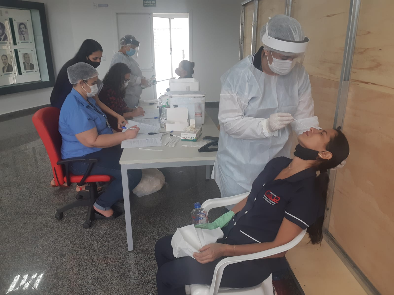 COVID-19: ALE/RO promove testagem em servidores e trabalhadores terceirizados