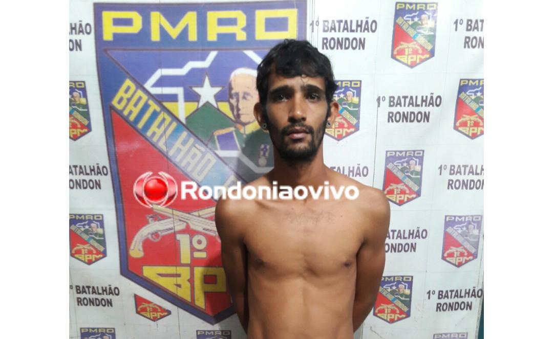 APANHOU: Apenado é preso com maconha skunk após ser espancado por populares