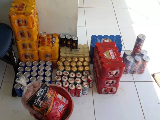 ARROMBAMENTO: Criminosos furtam cervejas, refrigerante, cigarros e TV em bar no Centro 