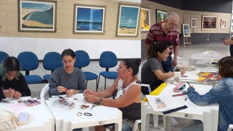 GRATUITO: Ivan Marrocos continua com oficinas de artesanato e desenho abertas ao público