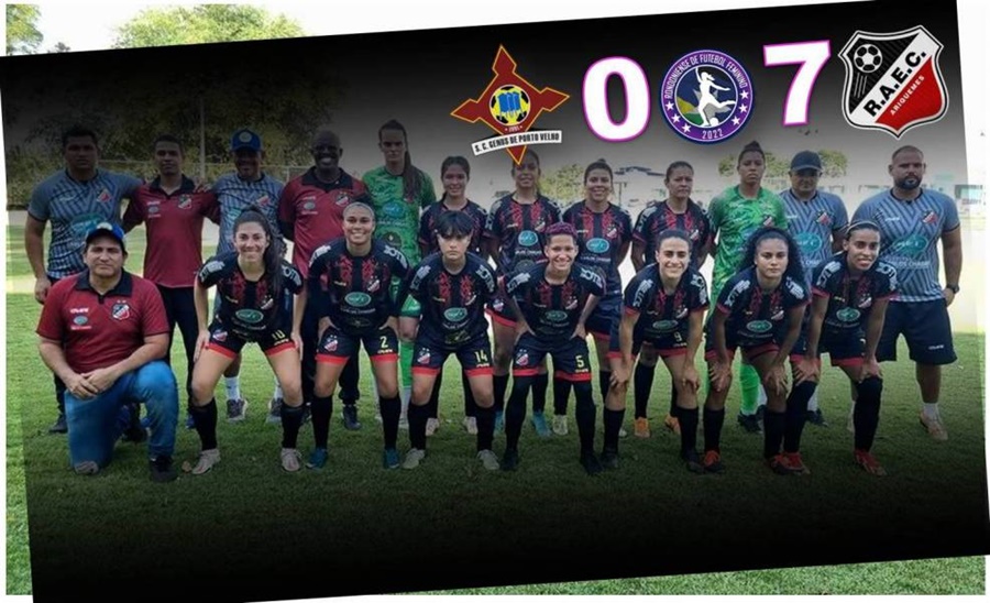 FEMININO: Real Ariquemes goleia Genus e é tetracampeão do rondoniense
