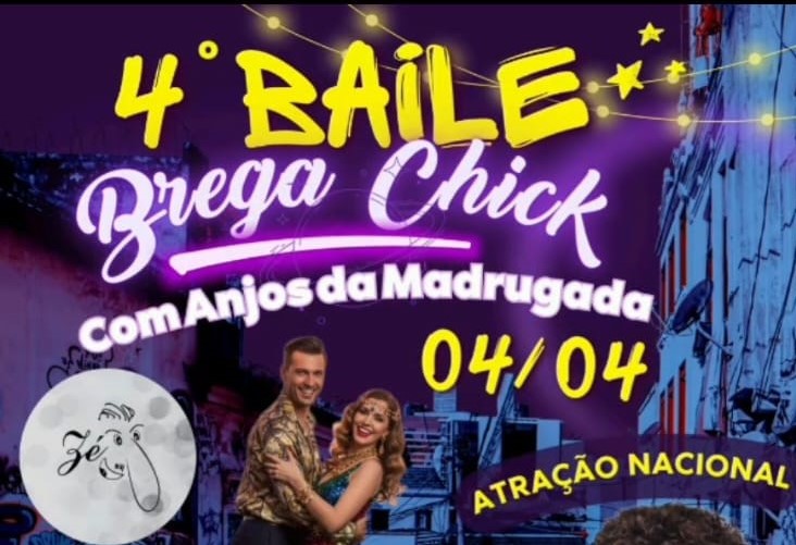 FESTA: 4° Baile Brega Chick, com Leo Rossi Cover do Reginaldo Rossi