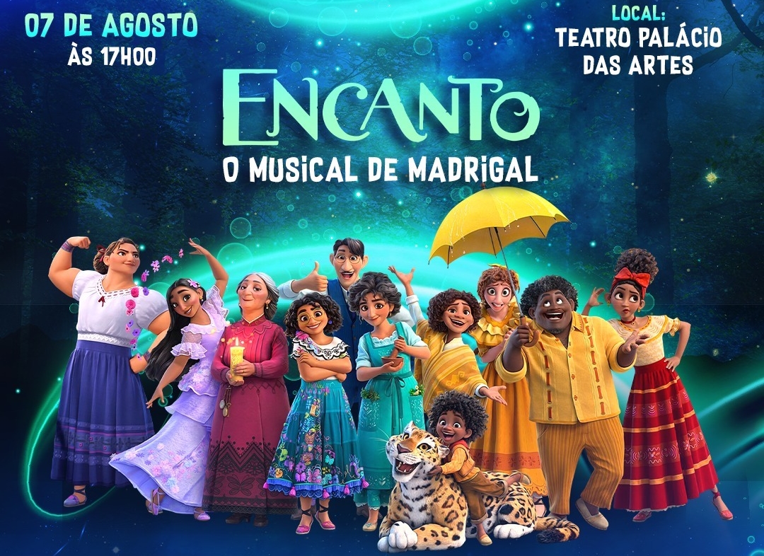 Encanto O Musical de Madrigal: Concorra a ingressos para assistir o espetáculo