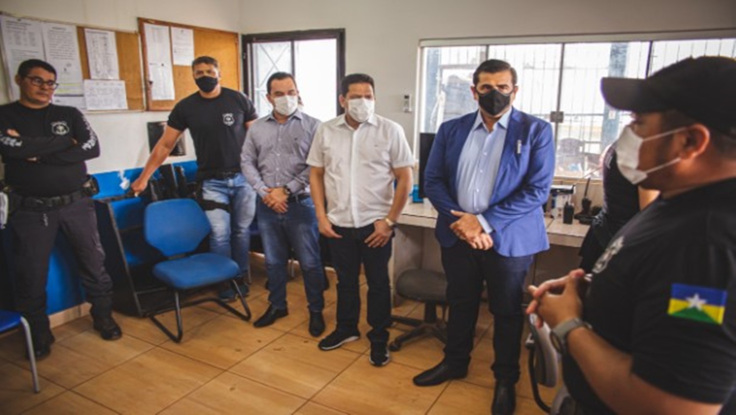 DEPUTADO: Jair Montes recebe apoio de policiais penais de Guajará-mirim 