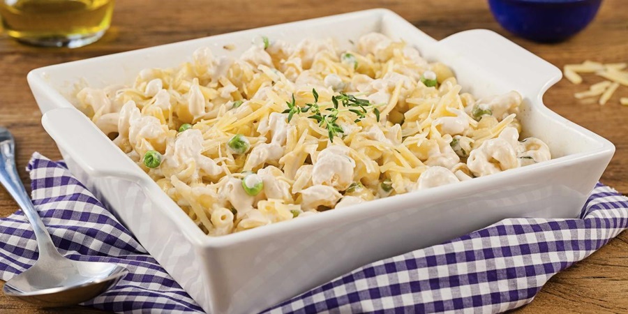 RECEITA: Aprenda a fazer um delicioso macarrão cremoso de forno