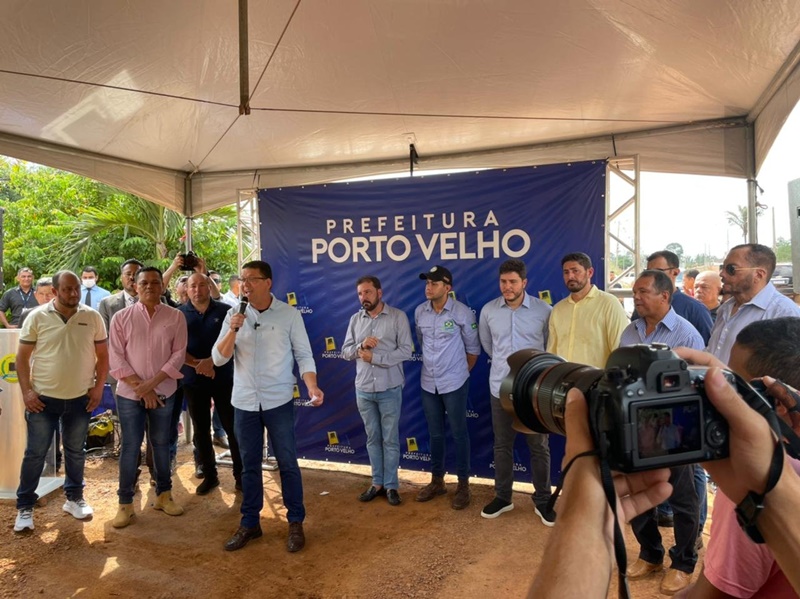 PORTO VELHO: Prefeitura reinicia obras de pavimentação da avenida Rio de Janeiro