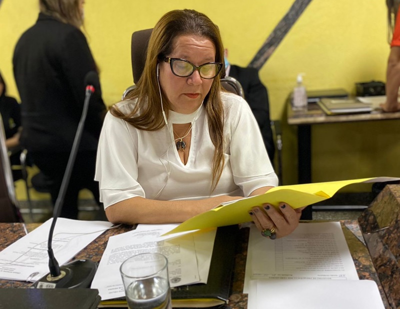 SESSÕES PRESENCIAIS: Câmara Municipal aprova requerimento da vereadora Ellis Regina 