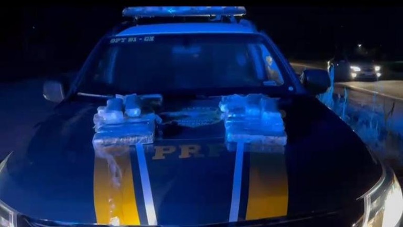 TRÁFICO: Policial penal de Rondônia é preso no Ceará com 11 quilos de droga