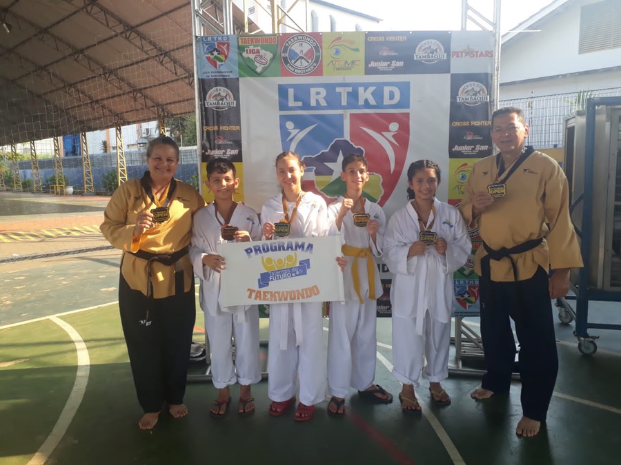 TAEKWONDO:  Atletas do Talentos do Futuro se classificaram no Campeonato Bandal Open