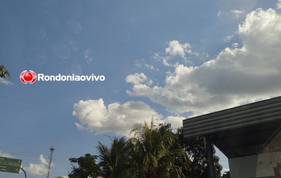 NORMALIDADE: Frente fria perde força nesta sexta (04) e calor predomina em RO, diz Sipam