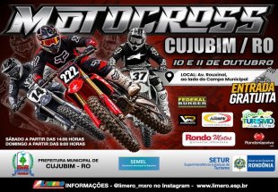 LIMERO: Cujubim sedia evento motocross com entrada gratuita neste fim de semana