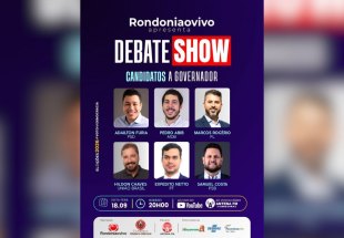 ELEIÇÕES 2026: Rondoniaovivo realiza debate com candidatos ao Governo de Rondônia