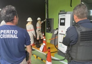 FURTO DE ENERGIA: Ponto de recarga de veículos elétricos é flagrado com 'gato'