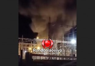 VÍDEO: ​Reator da Eletronorte explode em subestação na BR-364 em Rondônia 