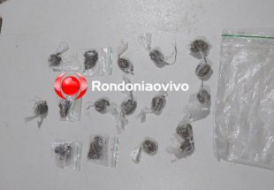 VÁRIAS PORÇÕES: Dupla é detida por tráfico de drogas no Aeroclube em Porto Velho