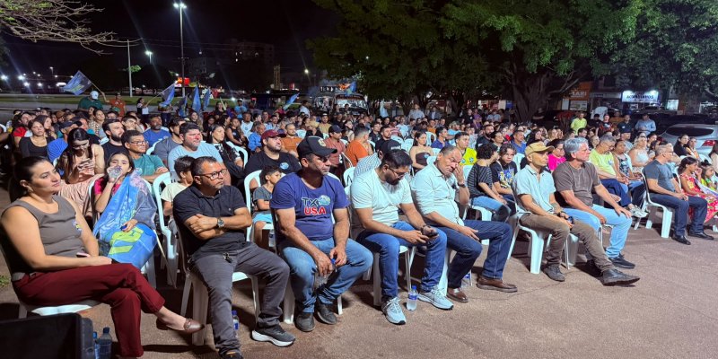 ELEIÇÕES 2026: Ribeiro do Sinpol reúne apoiadores em mega reunião no interior de Rondônia