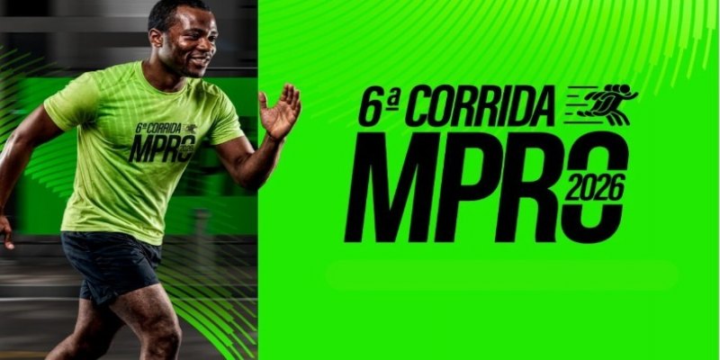 INSCREVA-SE: 6ª Corrida do MPRO distribuirá mais de R$ 70 mil em prêmios