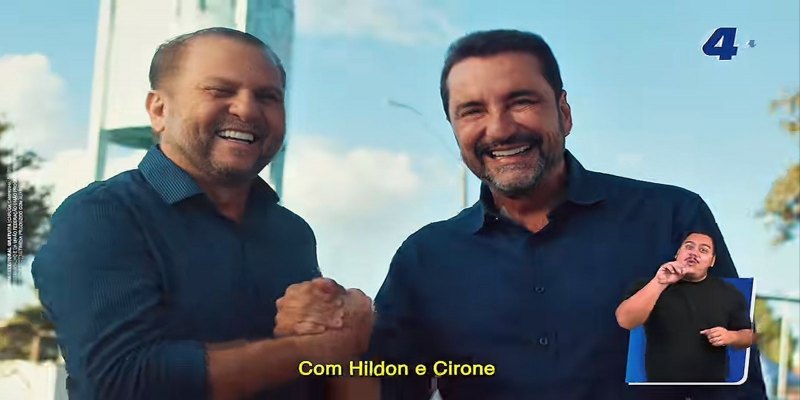 ACESSIBILIDADE: TRE-RO suspende propaganda de Hildon Chaves na TV por descumprir regras 
