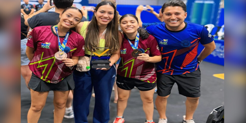 MENINAS DE RONDÔNIA: Pietra e Letícia Tagino brilham no Campeonato Brasileiro de Tênis de Mesa