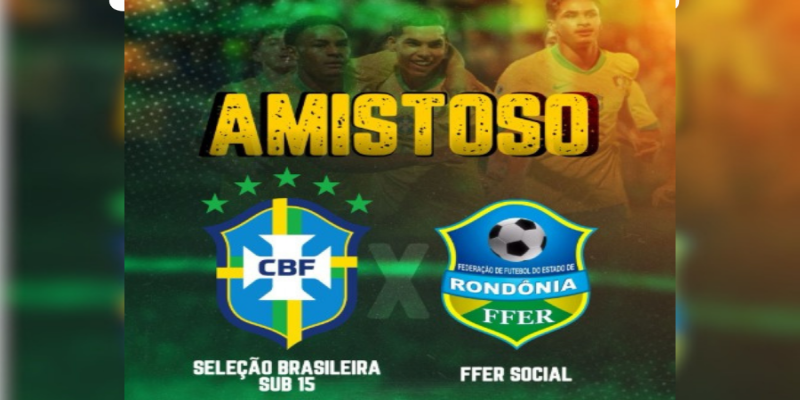 JOIAS DA BASE:  Seleção Sub-15 joga na capital com talentos de Flamengo e Palmeiras