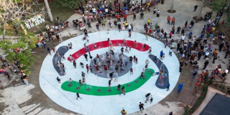 LAZER: Parque Circuito reabre com mais de 15 mil visitantes e primeira fonte interativa 