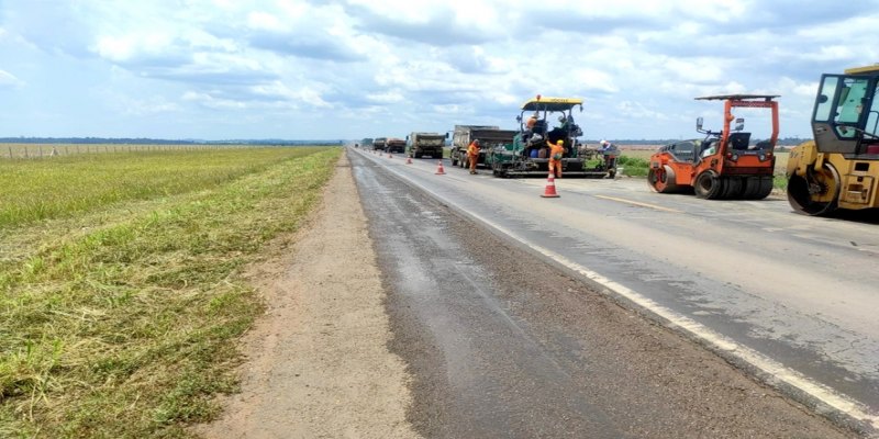 SERVIÇOS: Nova 364 divulga cronograma semanal de obras na BR-364 em RO