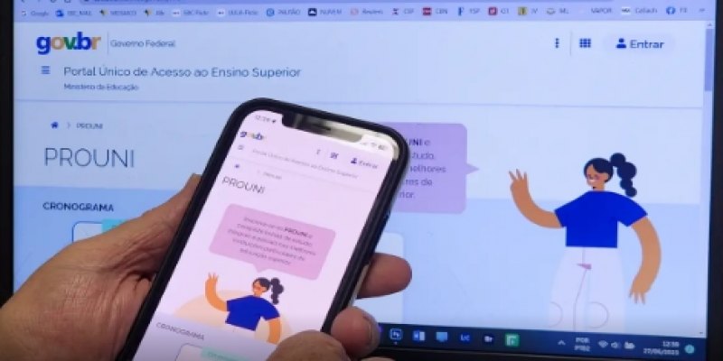 OPORTUNIDADE: Inscrições no ProUni começam na segunda; confira as vagas disponíveis