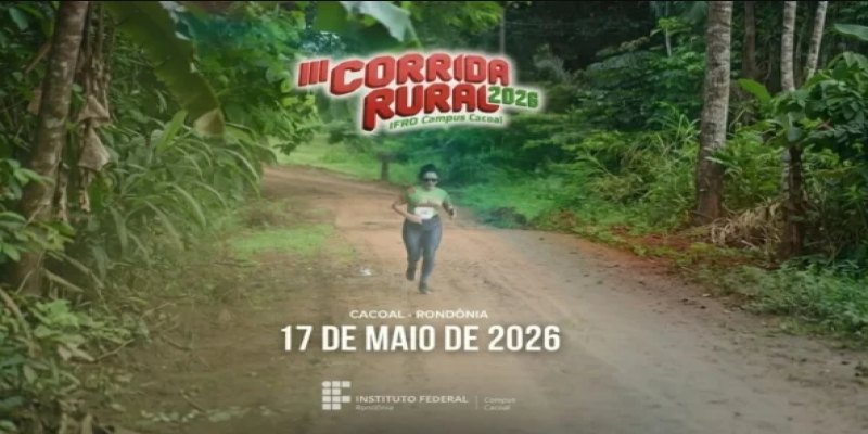 IFRO: Corrida movimenta área rural de Cacoal neste final de semana 