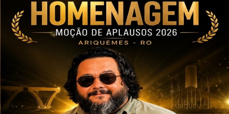 MÉRITO: Jornalista Rodrigo Moraes, da TV Caboquinho, receberá Moção de Aplausos