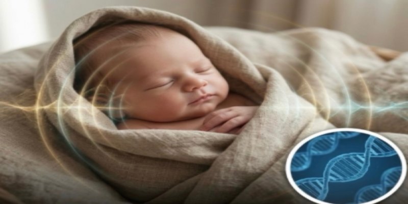 ESTUDO REVELA: Bebês enrolados em linho adormecem mais rápido e choram menos