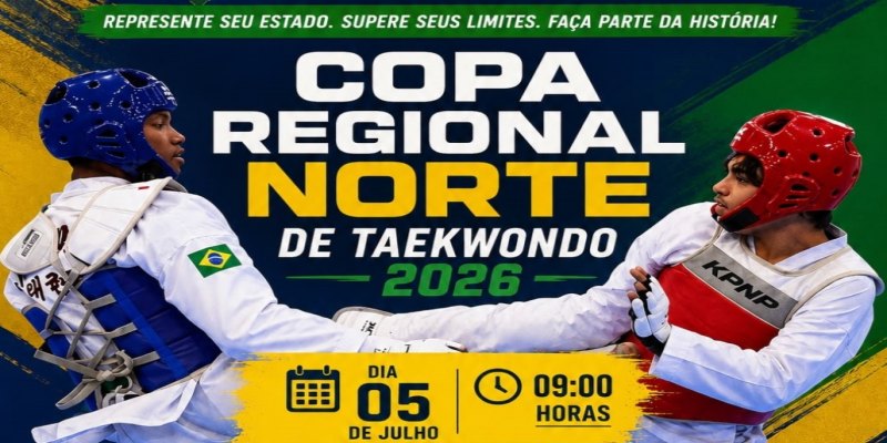 TAEKWONDO: Copa Norte Regional acontece em Porto Velho neste fim de semana