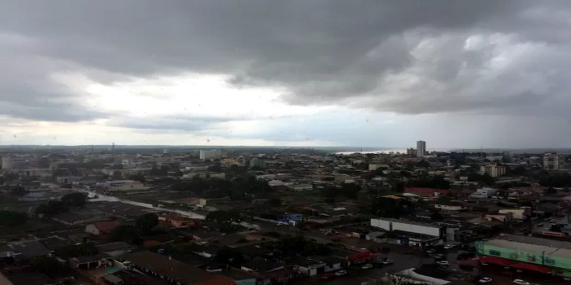 CÉU CARREGADO: Sexta-feira será de instabilidade em Rondônia