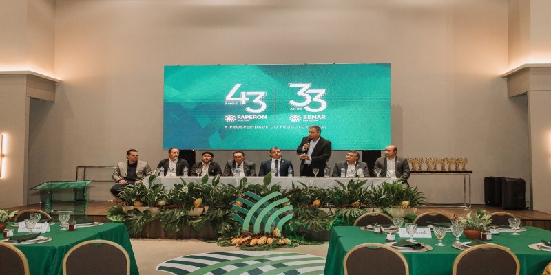 RECONHECIMENTO: Faperon/Senar celebra agro em RO e faz homenagens aos envolvidos