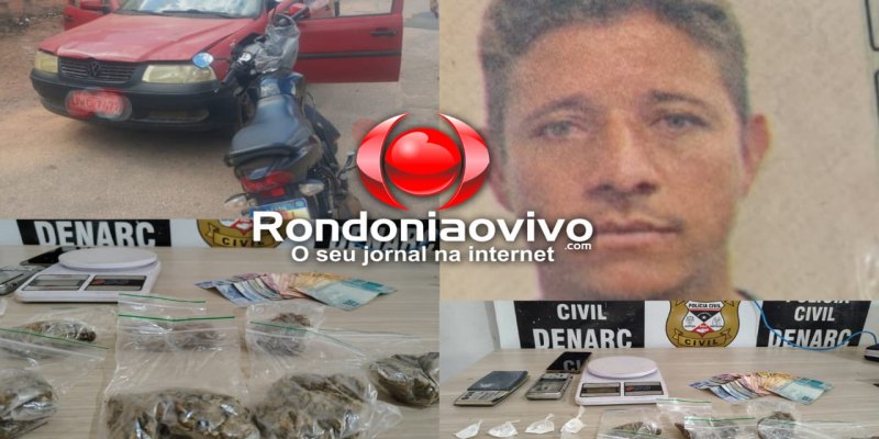 ZONA SUL: Denarc intercepta 'Tubarão' em carro e desarticula ponto de tráfico