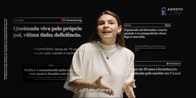 ENFRENTAMENTO: Mariana Carvalho cobra lei, polícia e coragem contra a morte de mulheres em RO