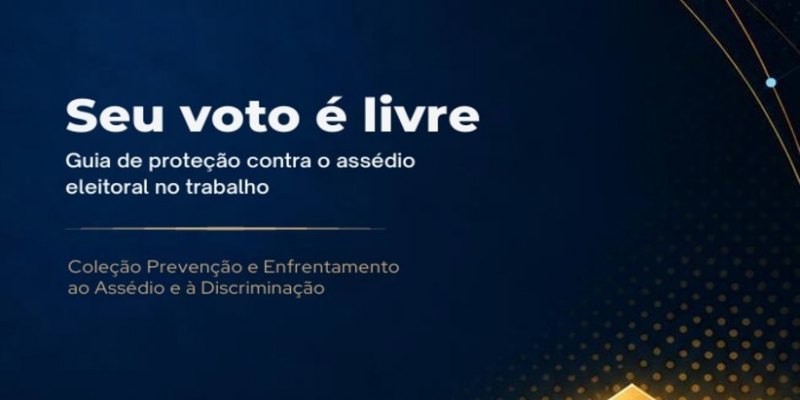 CARTILHA: TJRO alerta para assédio eleitoral e lança guia sobre liberdade de escolha